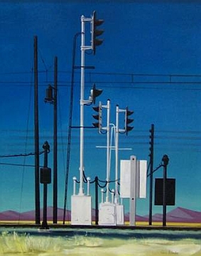 Painting: Semaphores by Edwin Fulwider