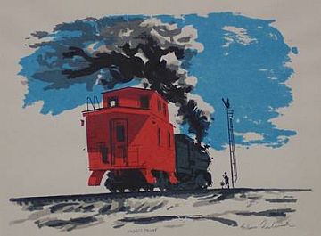 Print: "Dead Head" by Edwin Fulwider