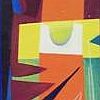 Painting: "Abstract Composition 157" by Edwin Fulwider