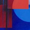 Painting: "Spacial Relationships 8617" by Edwin Fulwider