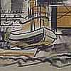 Print: "Port of Seattle" by Edwin Fulwider