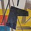 Print: "Abstract #4" by Edwin Fulwider