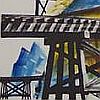 Print: "Trestles of Ophir #2" by Edwin Fulwider, 1956