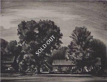 Print: "The Big Maple" by Edwin Fulwider, 1939