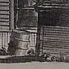 Print: "The Old Station" by Edwin Fulwider, circa 1938