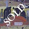 Watercolor: "Requiem" by Edwin Fulwider