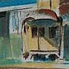 Pastel: "Dockside, Seattle, variation 2" by Edwin Fulwider