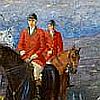 Henning Ryden Painting: "Before the Hunt"