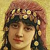 Painting: "An Eastern Beauty" by Emile Eisman-Semenowsky