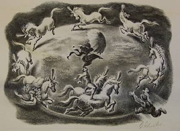 Print: "Circular Motion" by Georges Schreiber, circa 1945