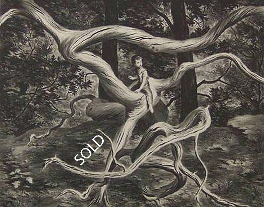 Print: "Forest Flight" by Lawrence Beall-Smith