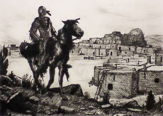 Print: "Homeward Bound" by William M. Allison
