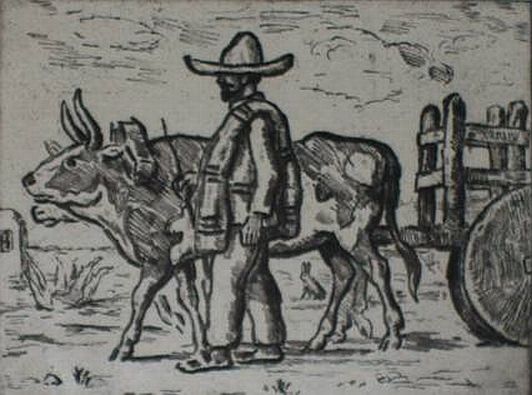 Print: "Going to Town" by Chester Leich