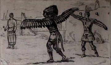 Print: "Eagle Dance" by Chester Leich
