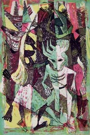 Phil Paradise Print: "Carnival Caribe"