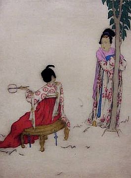Elyse Ashe Lord Print: "Conversation"