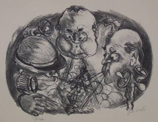 Print: "Opinion" by Robert Murdoch McDonald