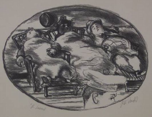 Print: "The Leisured" by Robert Murdoch McDonald