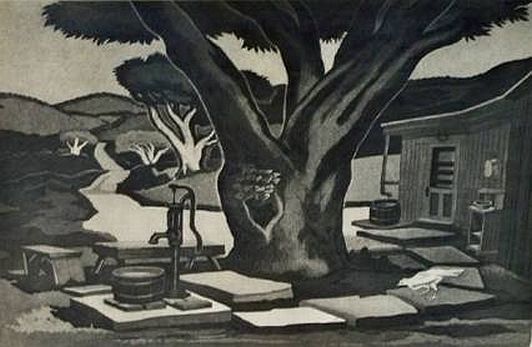 George Jo Mess Print: "Haven of Rest"