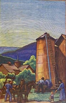 Print: "Ensilage" by Channing Smith