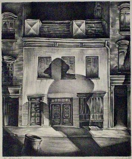 Print: "Shadow" by Armin Landeck