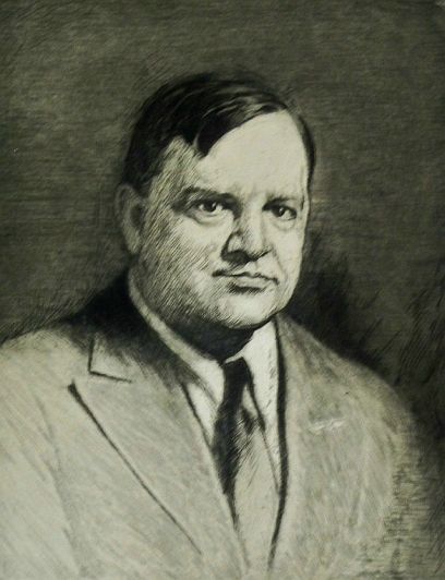 Print: "Fiorello LaGuardia" by Frank A. Nankivel