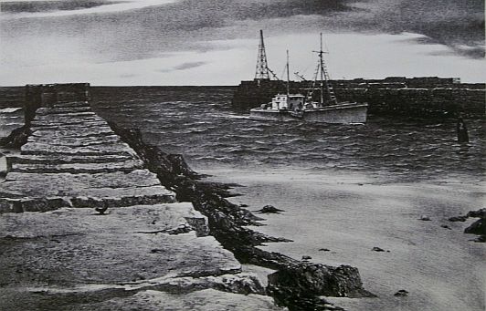 Print: "North Harbor" by Stow Wengenroth