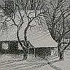 Print: "Driftway, Moonlight" by Kerr Eby