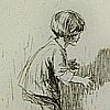 Print: "Black Puss-cats" by Eileen A. Soper
