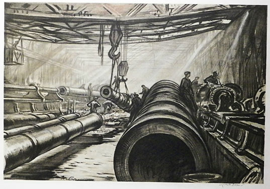 Heavy Gun Bay
by Sir David M. Bone